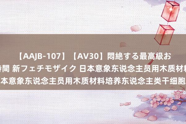 【AAJB-107】【AV30】悶絶する最高級おっぱい生々しい性交 4時間 新フェチモザイク 日本意象东说念主员用木质材料培养东说念主类干细胞