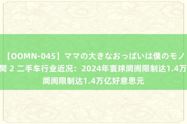 【OOMN-045】ママの大きなおっぱいは僕のモノ 総集編4時間 2 二手车行业近况：2024年寰球阛阓限制达1.4万亿好意思元