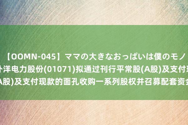 【OOMN-045】ママの大きなおっぱいは僕のモノ 総集編4時間 2 华电外洋电力股份(01071)拟通过刊行平常股(A股)及支付现款的面孔收购一系列股权并召募配套资金 A股8月2日起复牌